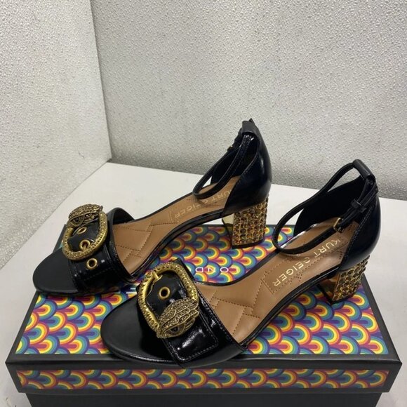 NEW KURT GEIGER Mayfair Heels – Women’s Size 6.5 – Black - Picture 6 of 6